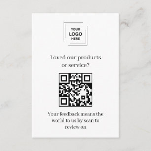 Inserção de Solicitação de Revisão de QR de Feedba