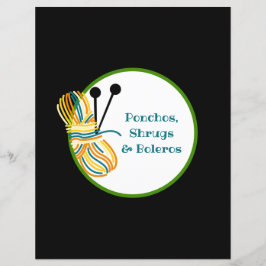 Inserção do Binder de Padrão de Knitting de Página