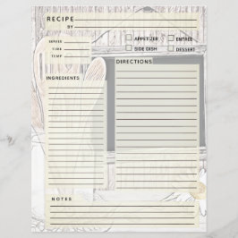 Inserção do Binder de Receita Vintage