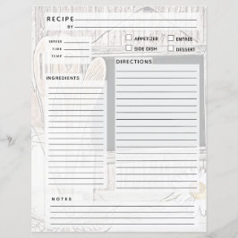 Inserção do Binder de Receita Vintage