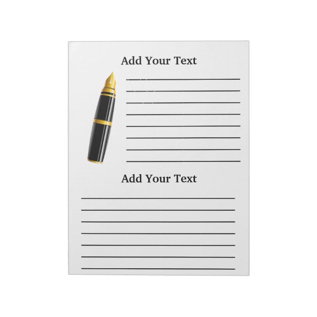 Inserção do Bloco de Notas do Binder (Invertido)