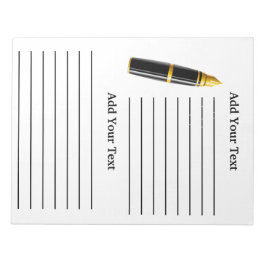 Inserção do Bloco de Notas do Binder