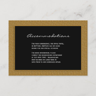 Inserção do Casamento de Destaque de Rolagem Preta