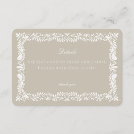 Inserção do Convite para Detalhes do Azulejo Talav