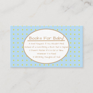 Inserção do Livro de Chás de fraldas do Blue Boy B