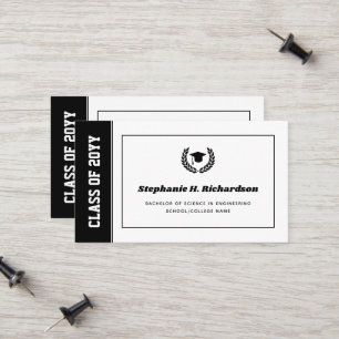 Inserção do Nome do Anúncio de Graduação Moderna