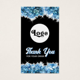 Inserção do pacote de cristais azuis