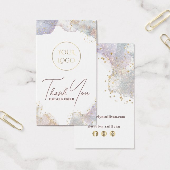 Inserção do pacote de formas de aquarela com brilh (Escritótio)