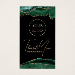 inserção do pacote emerald green agate