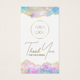 Inserção do pacote opaco-rosa azul