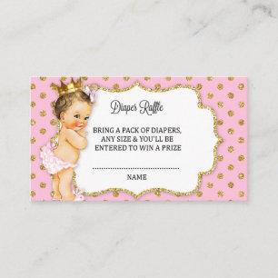 Inserção do Raffle, cor-de-rosa e Fralda Dourada