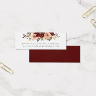  Inserção do Site de Casamento Floral de Borgonh
