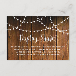 Inserção rústica do chá da exposição das luzes da