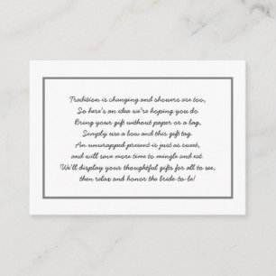 Inserção simples do chá da exposição do branco