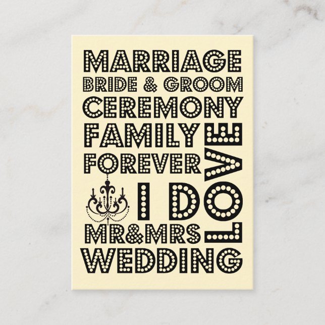 Inserções de Cartão de Convite de Casamento de Est (Frente)