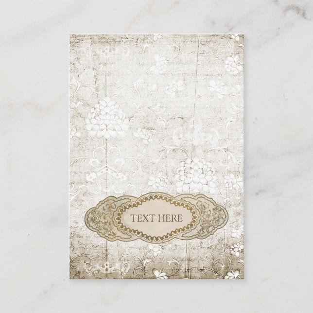 Inserções De Cartão De Convite De Casamento Floral (Frente)