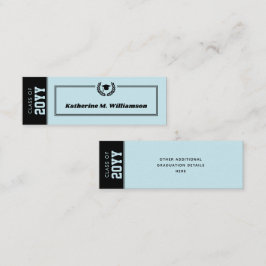 Inserções de Cartão de Nome de Graduação Moderna P