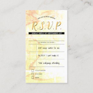 inserções de rsvp de casamento pirata