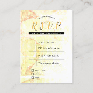 inserções de rsvp de casamento pirata