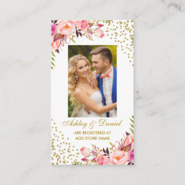 Inserir Cartão G de Inserção do Registro de Fotogr