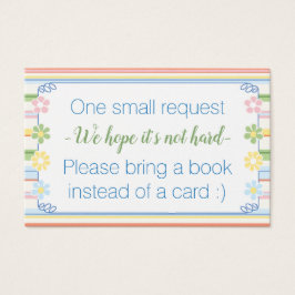 Inserir Cartão/Personalizar com "Picnic" de Livro 