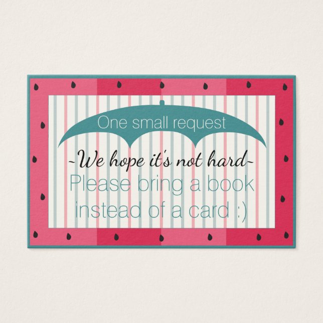 Inserir Cartão/Personalizar por "Melancia" com um  (Frente)