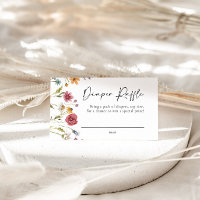 Inserir Cartões de Fralda Raffle para Chá de frald