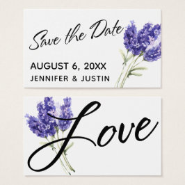 Inserir Flor de Lavanda Aquarela Salve a Data