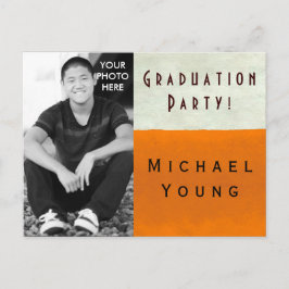 INSERIR FOTO ~ Cartão-postal / Convite Formatura