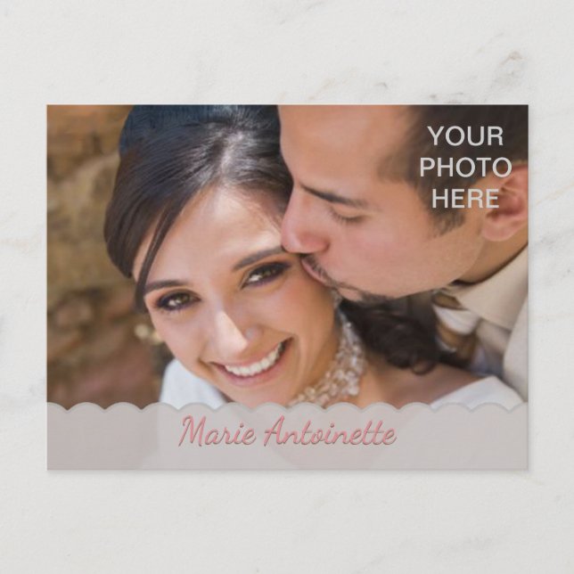 INSERIR FOTO - Cartão postal / RSVP / Convites (Frente)