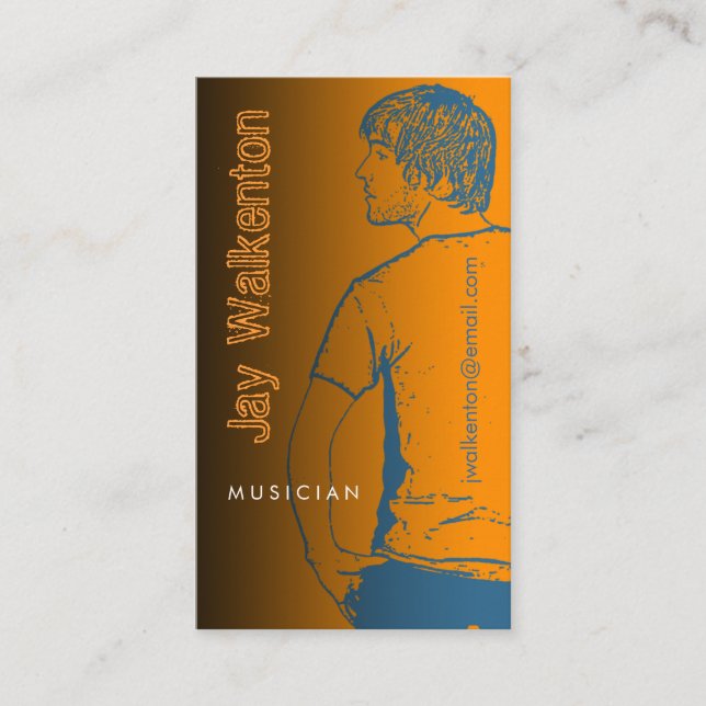 Inserir Modelo de cartão de negócios de Fotografia (Frente)