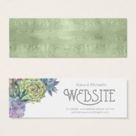 Inserir o site do Web Sparkle e Succulents, ID Ver