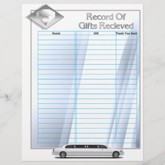 Inserir Páginas do Registro de Presente do Álbum d