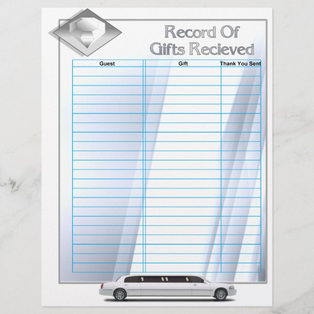 Inserir Páginas do Registro de Presente do Álbum d (Frente)