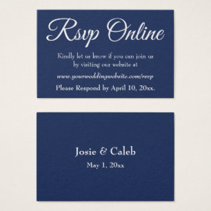 Inserir Script e Marinho Branco de RSVP Online de