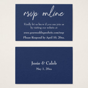 Inserir Script e Marinho Branco de RSVP Online de