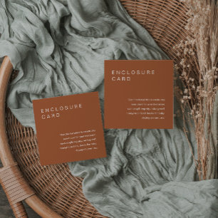 Inserto de Cartão de Convite de Enclausuramento Bo