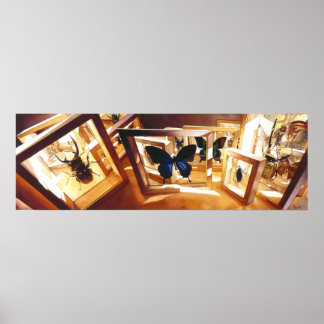 inseto de "Luz turva" Poster de Aquarela