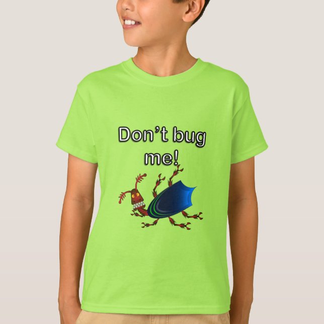 Inseto feio - Camisa T básica para crianças (Frente)