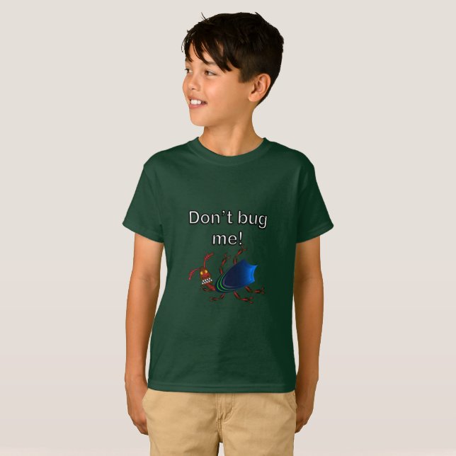 Inseto Feio - Camiseta Básica Infantil (Frente Completa)