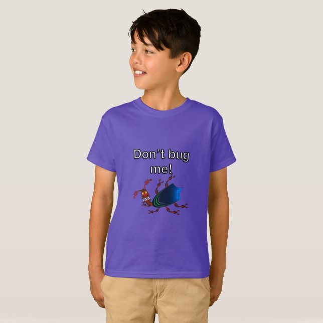 Inseto Feio - Camiseta Básica Infantil (Frente Completa)