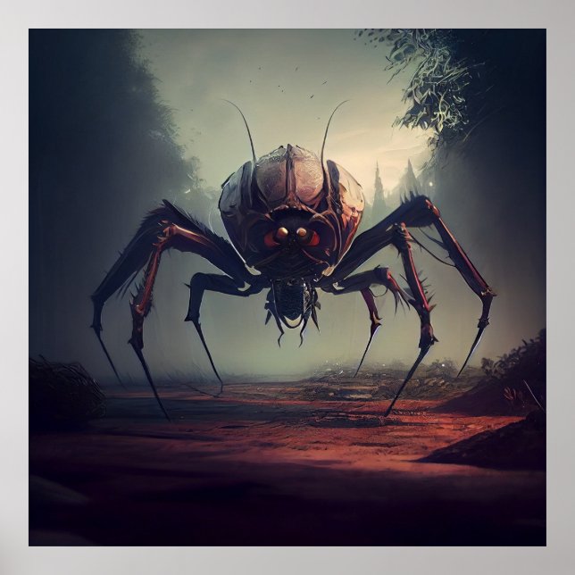 inseto gigante poster (Frente)