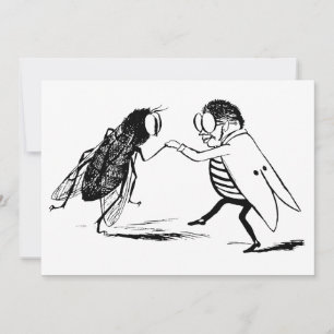 Insetos Antigos Dançando; Mosca Azulada