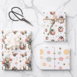 Insetos de Aquarela Pastel Insetos