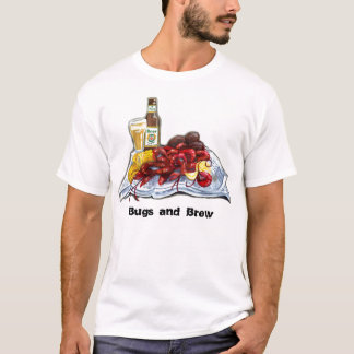 Insetos e camiseta da fermentação