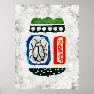 Insetos São Arte Poster Bonita - Arte Abstrato