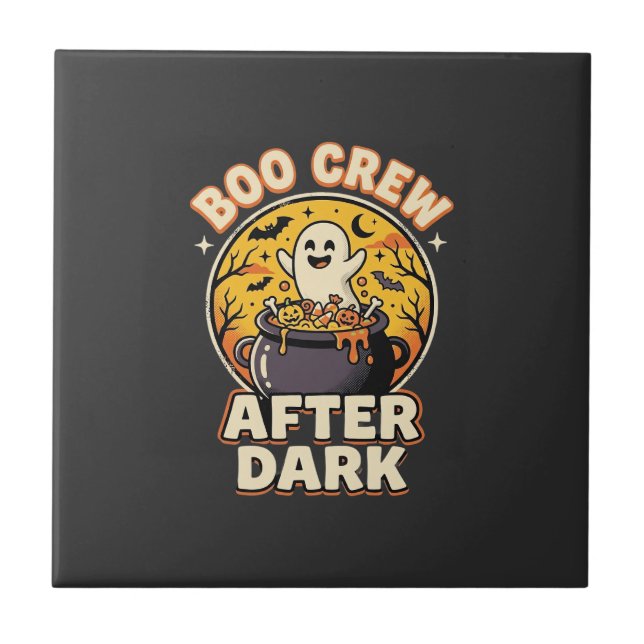 Insígnia da Turma do Boo de Halloween (Frente)