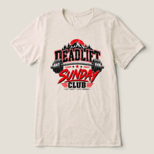 Insígnia Vintage de Levantamento de Peso do Deadli
