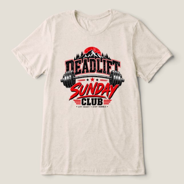 Insígnia Vintage de Levantamento de Peso do Deadli (Design frontal)
