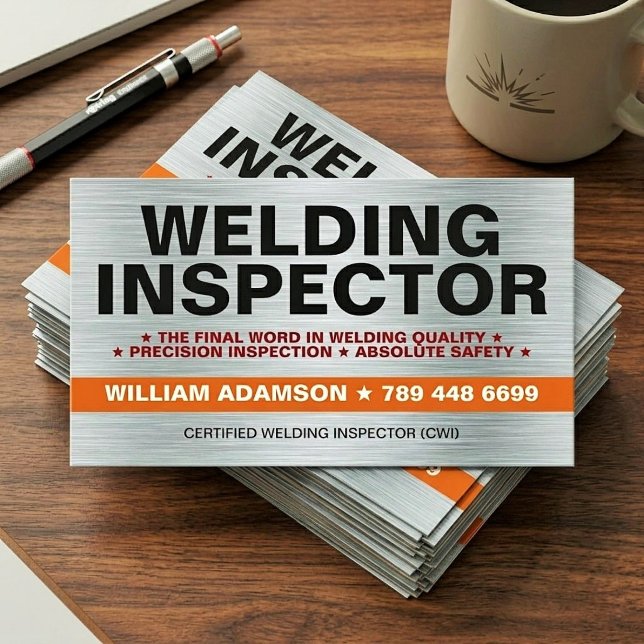 Inspetor de Soldagem Profissional Certificado (A Professional Welding Inspector (CWI/IWI))